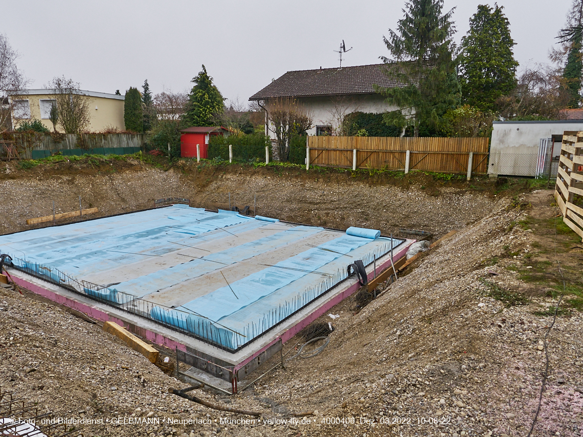 03.12.2022 - Neubau eines Mehrfamilienhause in der Niederalmstraße 16 in Neuperlach-Trudering